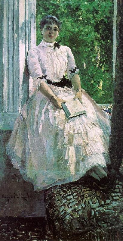 Portrait of the Actress, Titiana Liubatovich, Konstantin Korovin